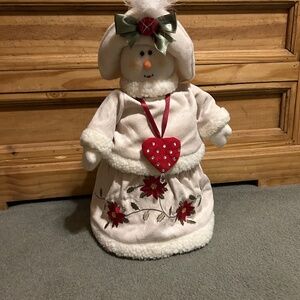 Miss Elles Collection Hand Crafted Snowman